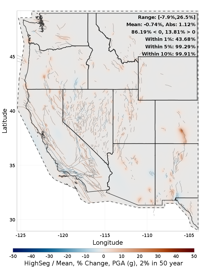 Percent Difference Map