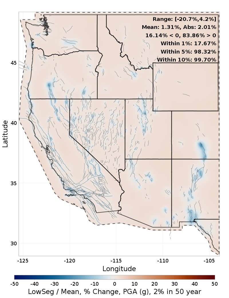 Percent Difference Map