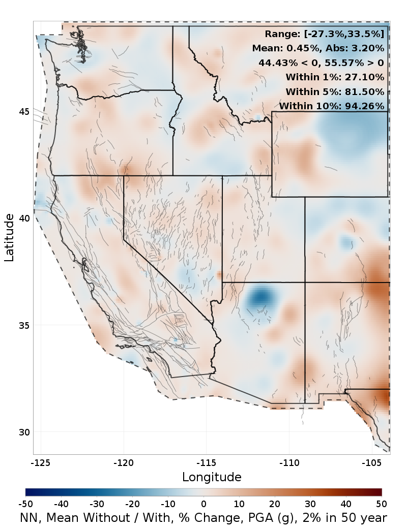 Percent Difference Map
