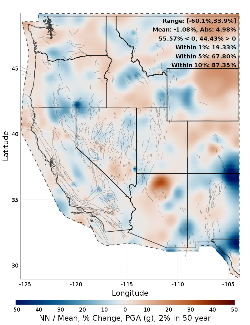Percent Difference Map