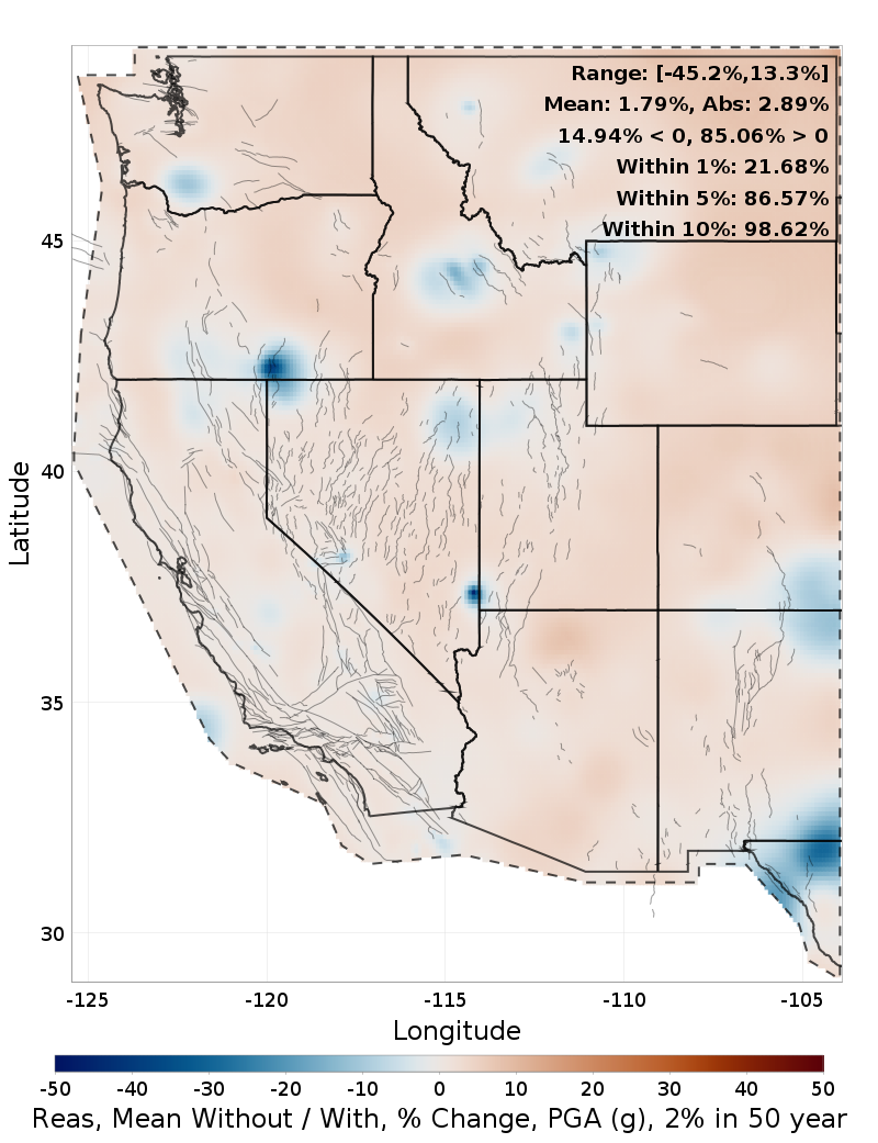 Percent Difference Map