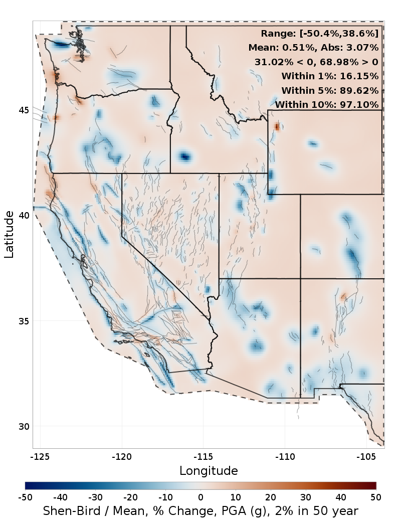 Percent Difference Map