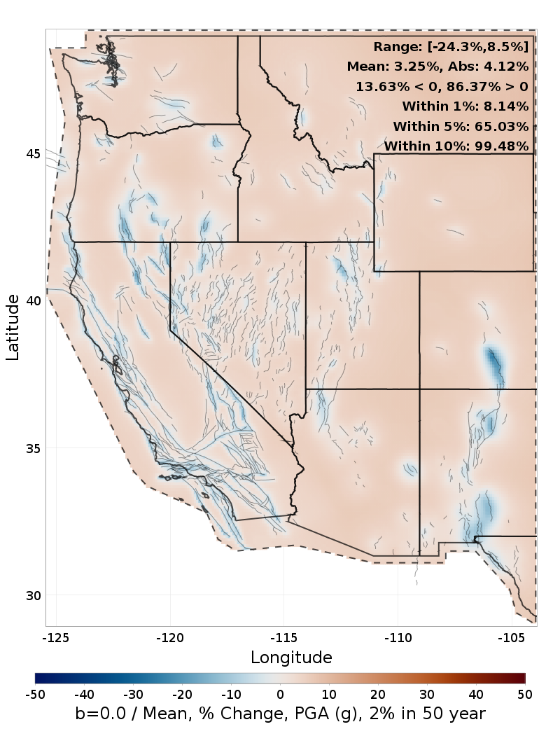 Percent Difference Map