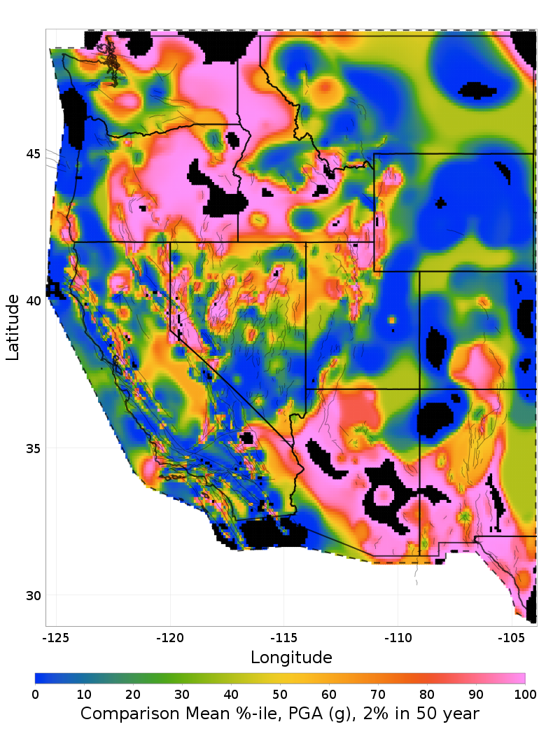 Mean Percentile Map