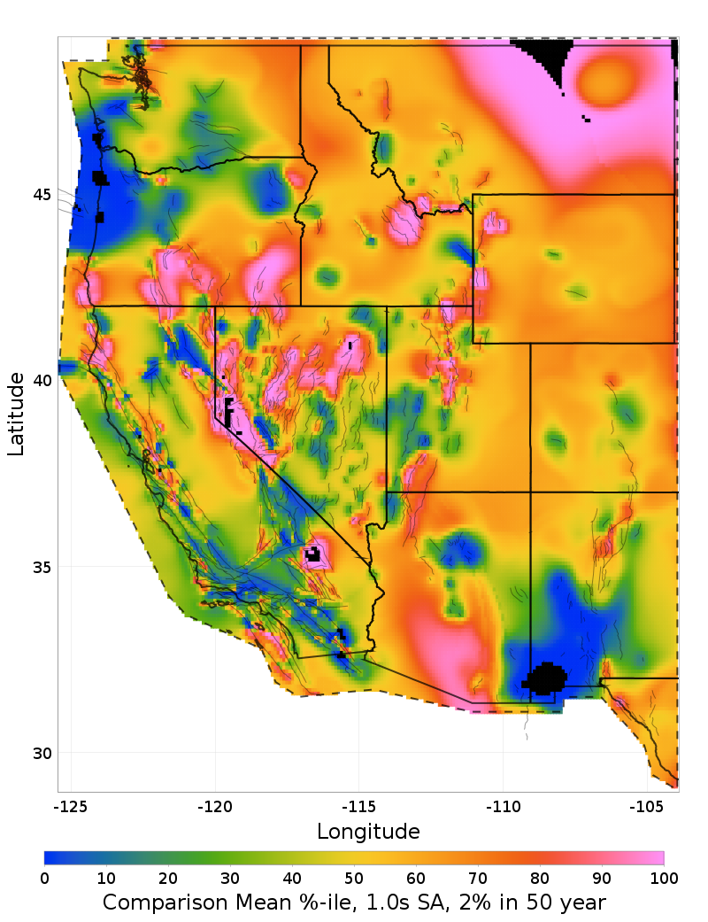 Mean Percentile Map