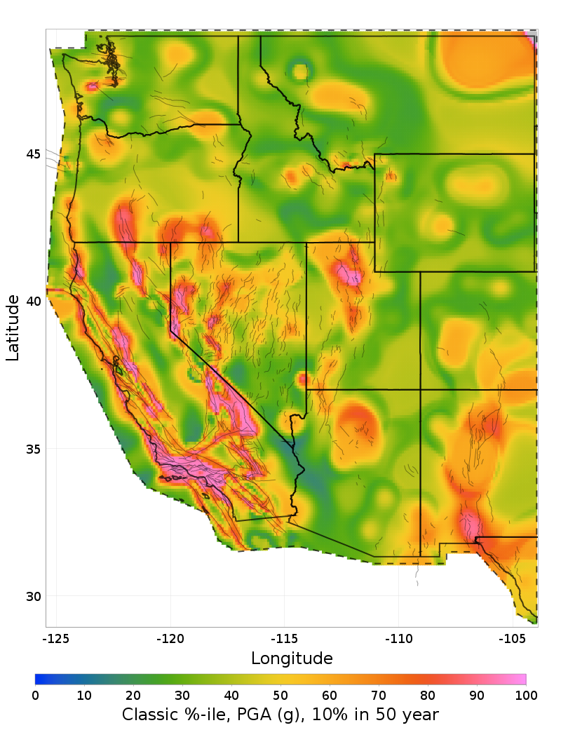 Percentile Map