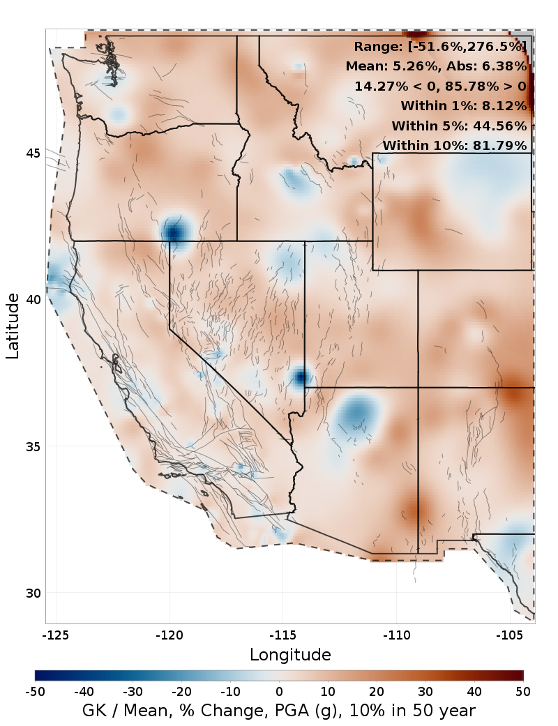 Percent Difference Map