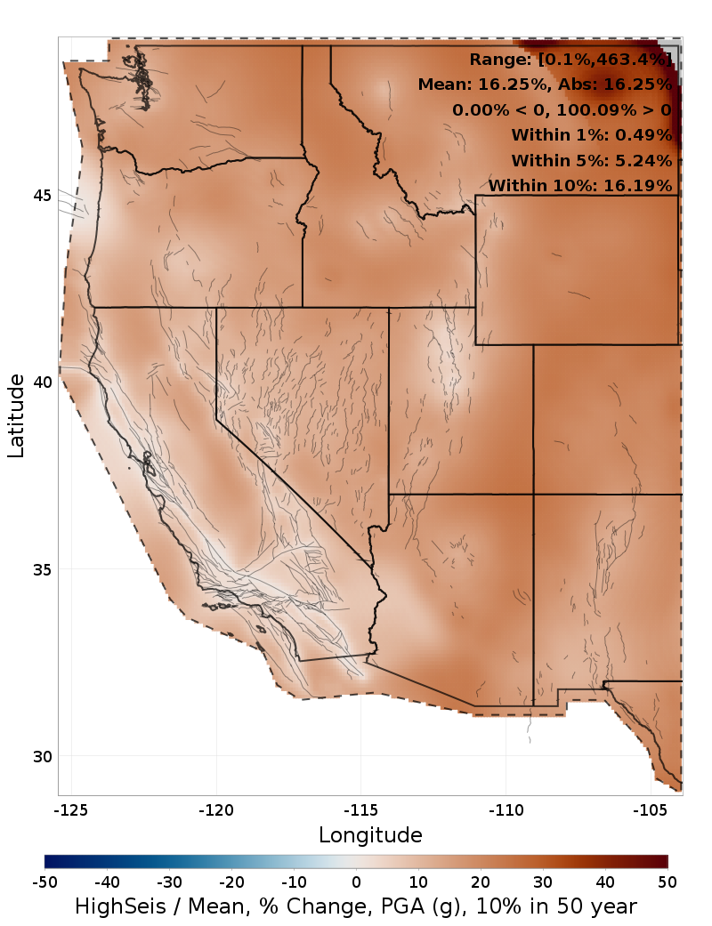 Percent Difference Map