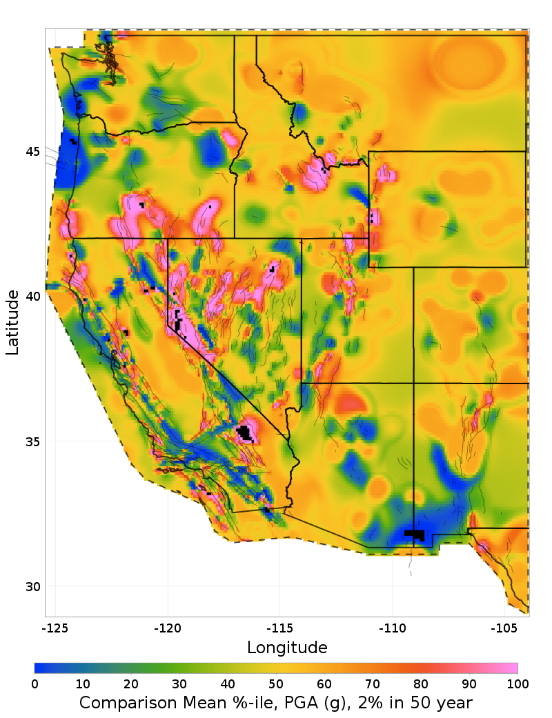 Mean Percentile Map