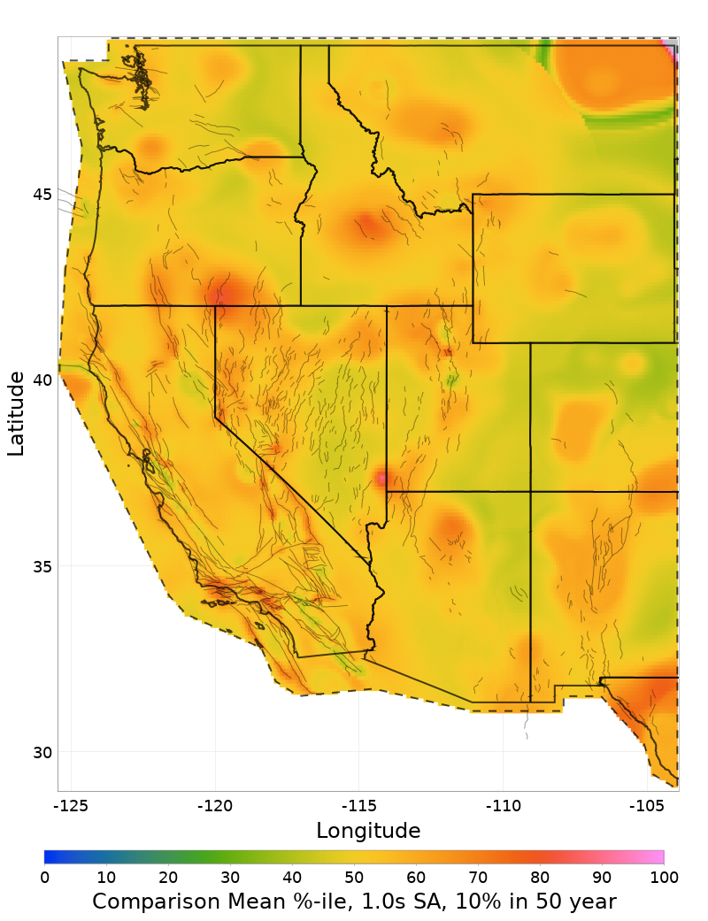 Mean Percentile Map