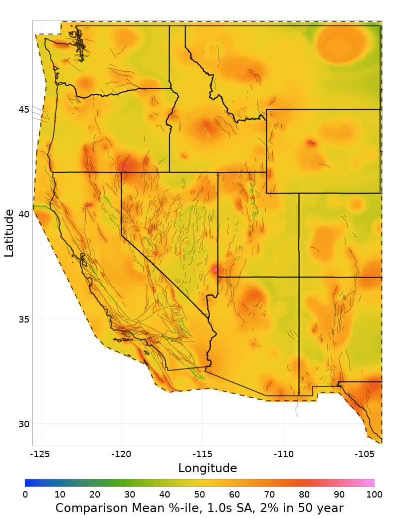 Mean Percentile Map