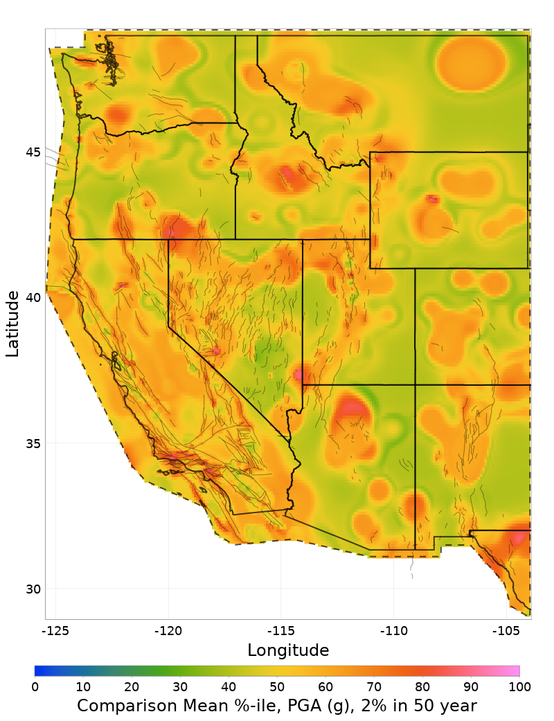 Mean Percentile Map