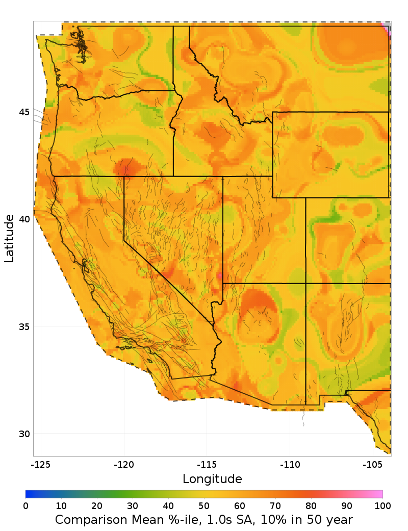 Mean Percentile Map