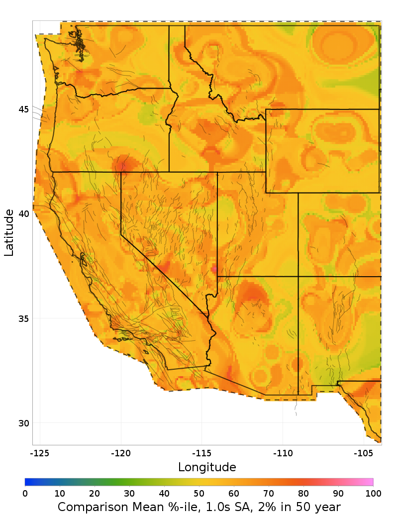 Mean Percentile Map