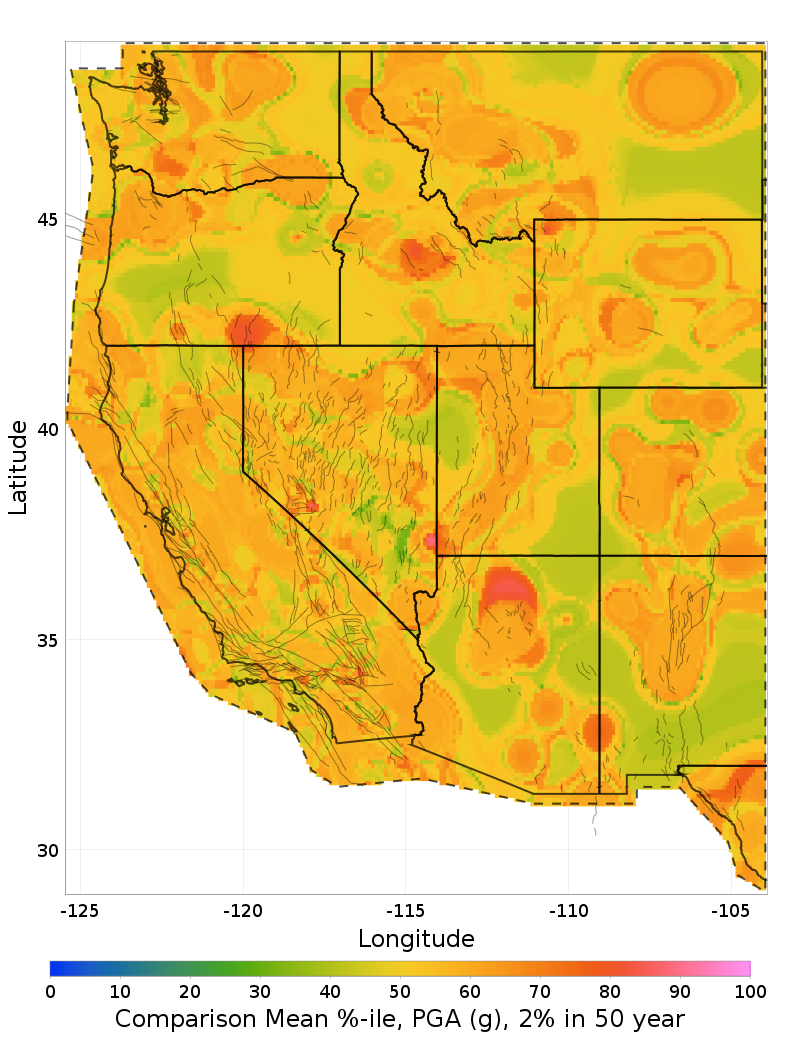 Mean Percentile Map