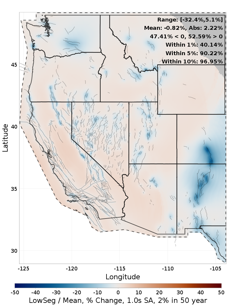 Percent Difference Map