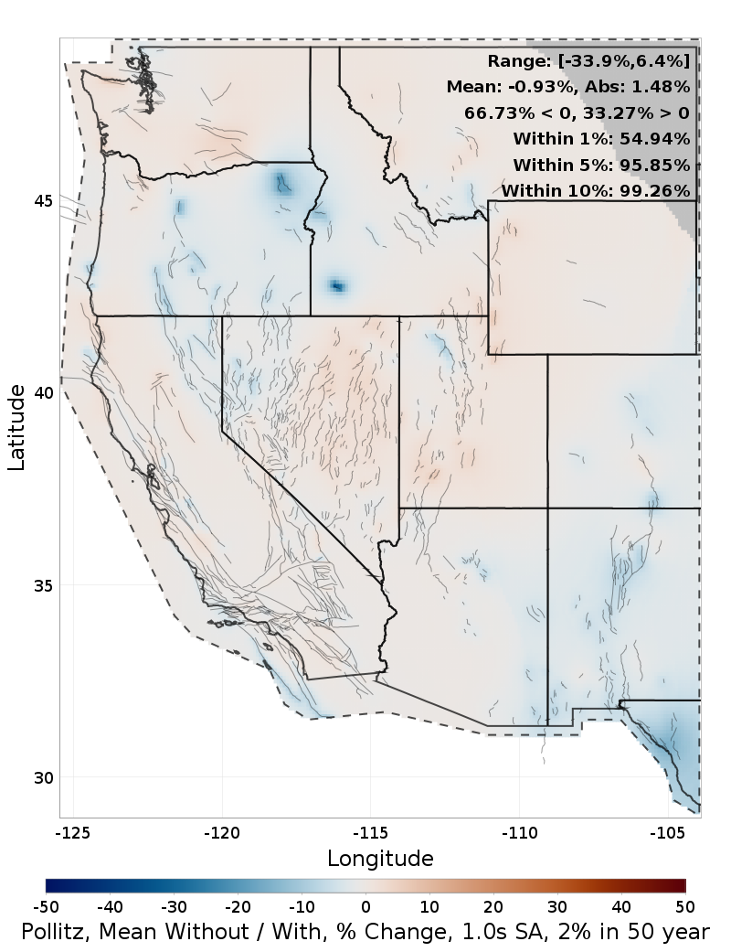Percent Difference Map