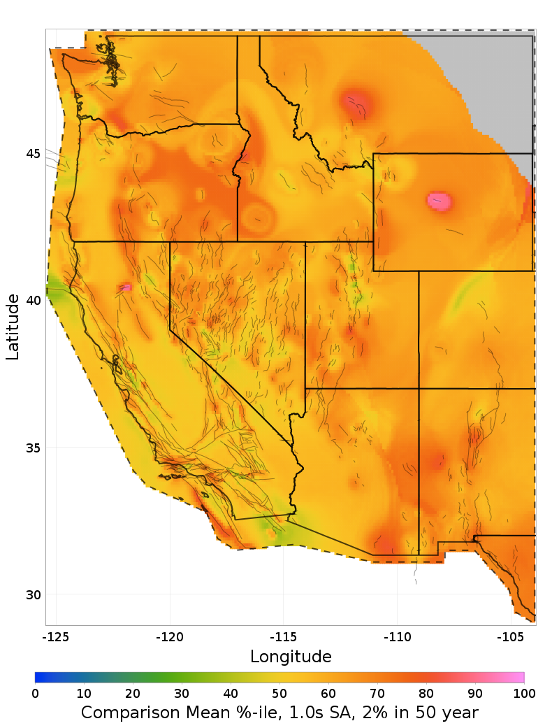 Mean Percentile Map