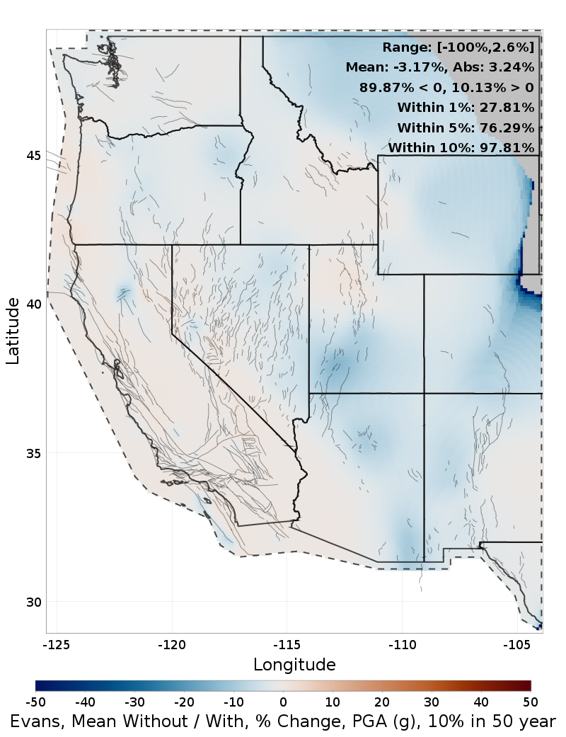 Percent Difference Map