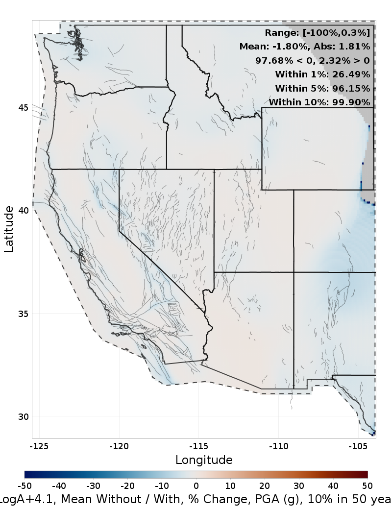 Percent Difference Map