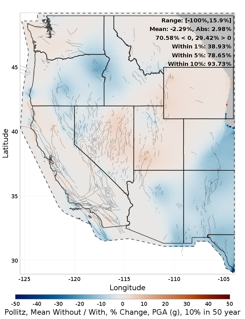 Percent Difference Map