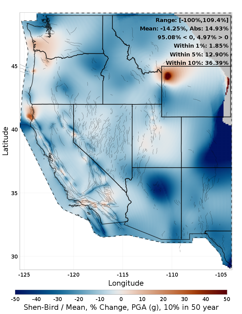 Percent Difference Map