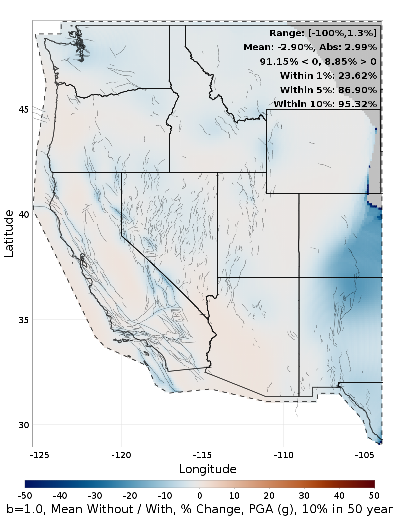 Percent Difference Map