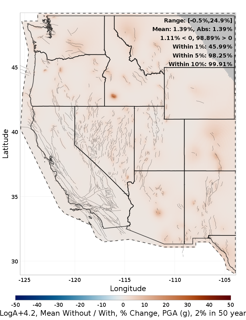 Percent Difference Map