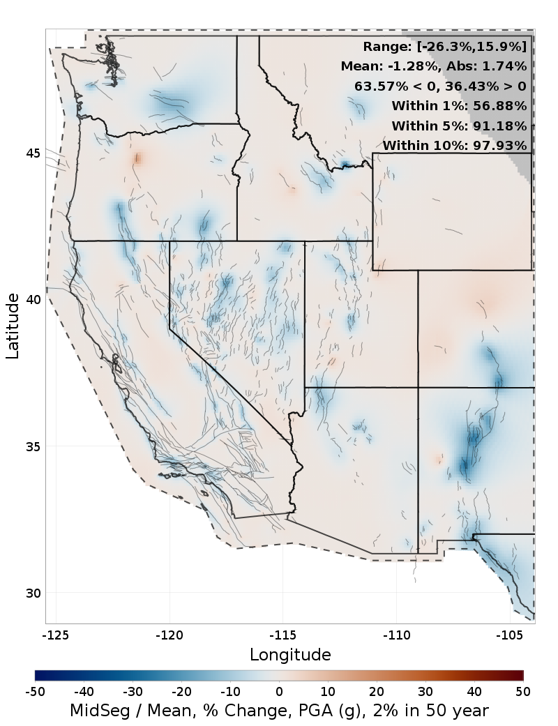 Percent Difference Map