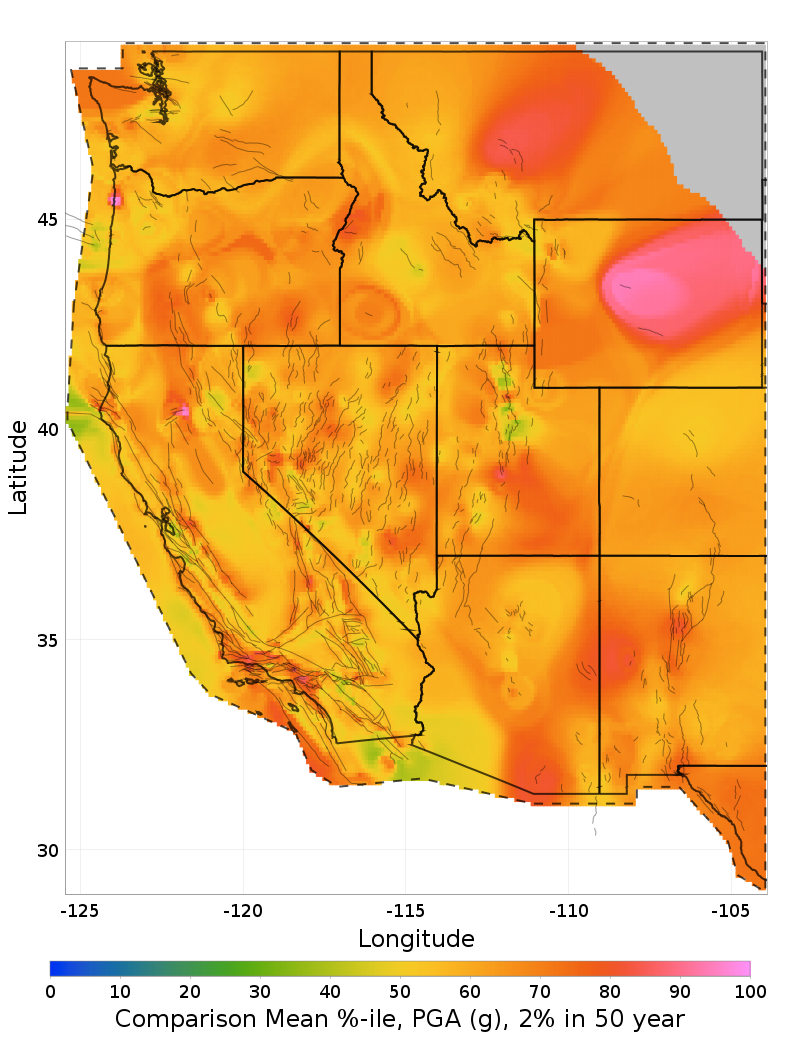 Mean Percentile Map