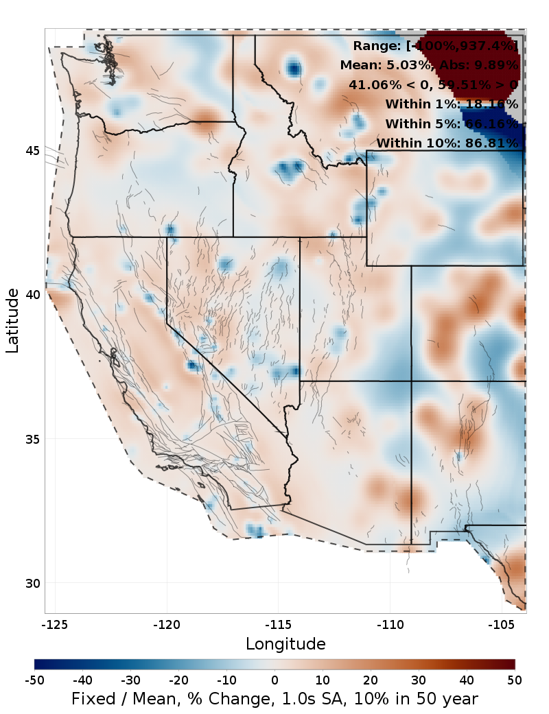 Percent Difference Map