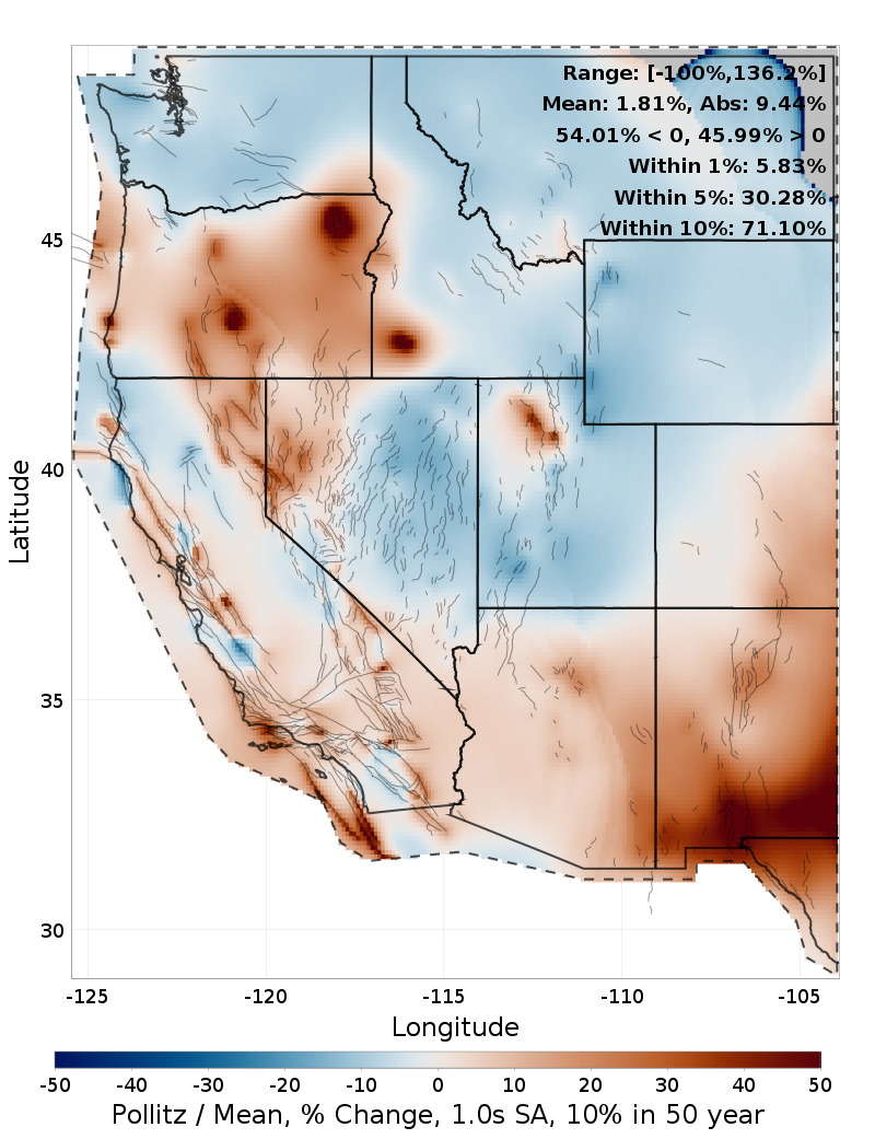 Percent Difference Map