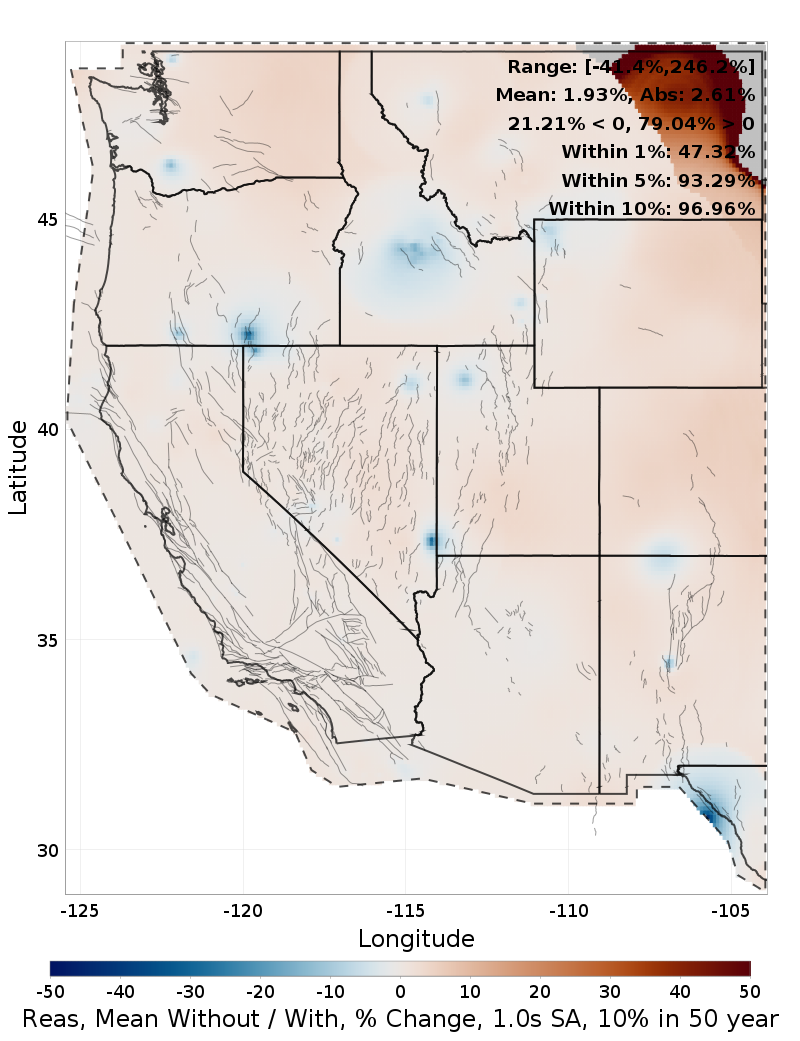 Percent Difference Map