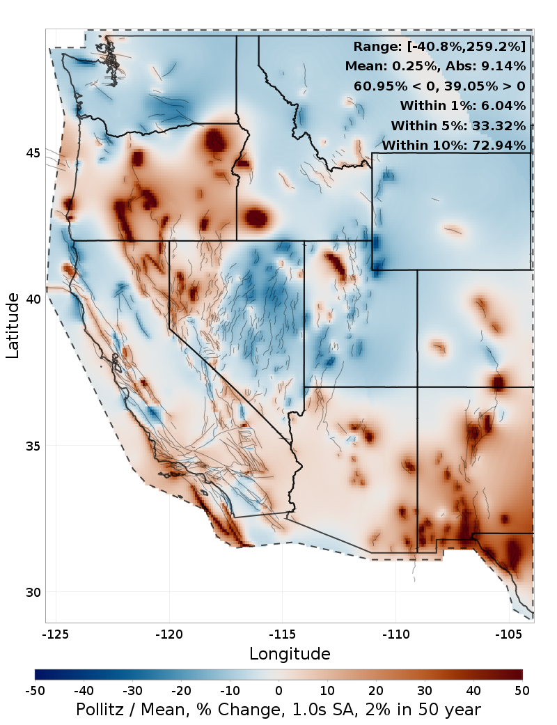 Percent Difference Map
