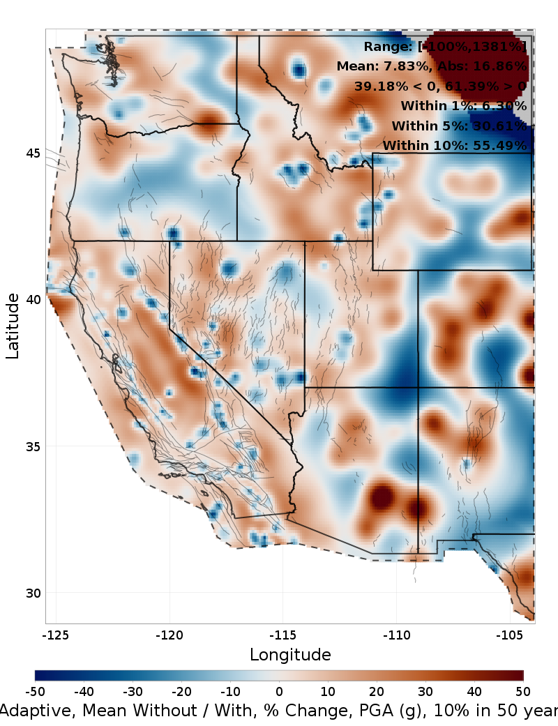 Percent Difference Map