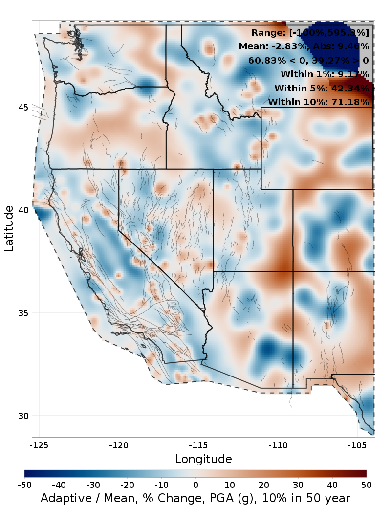 Percent Difference Map