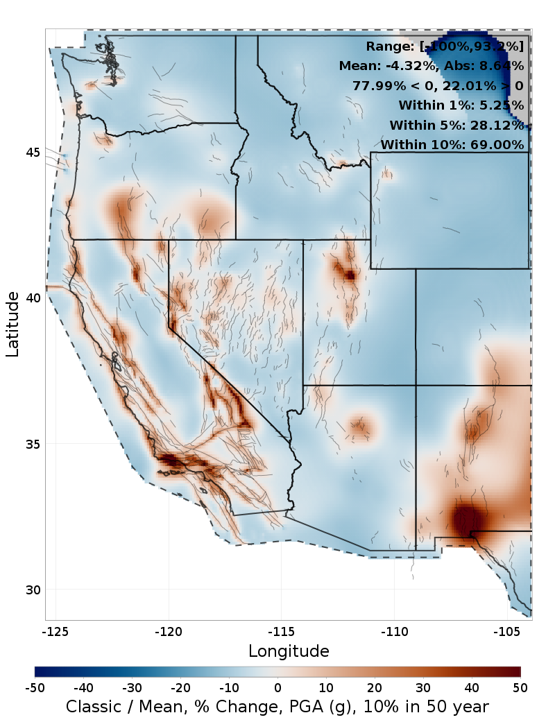 Percent Difference Map