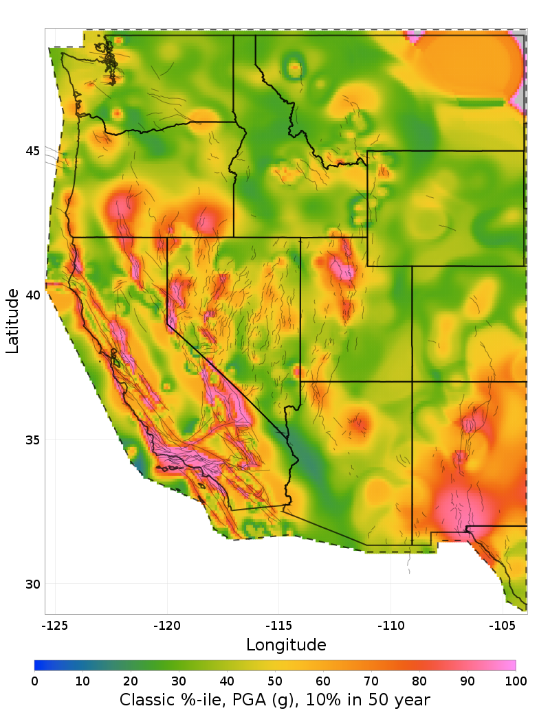 Percentile Map