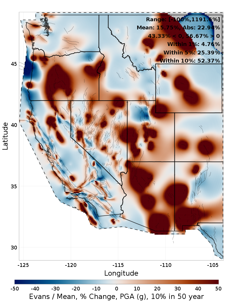 Percent Difference Map