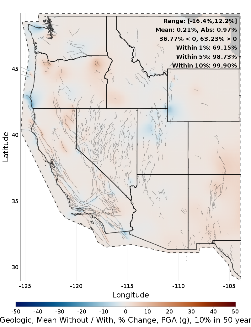 Percent Difference Map