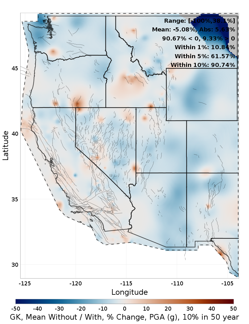 Percent Difference Map