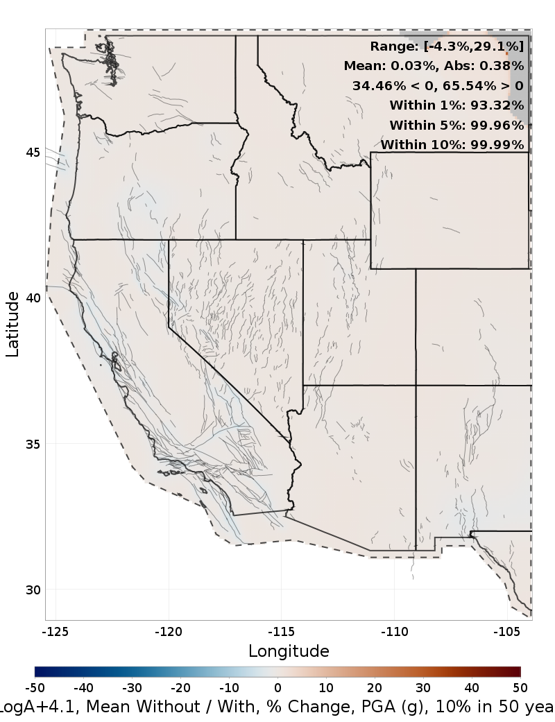 Percent Difference Map