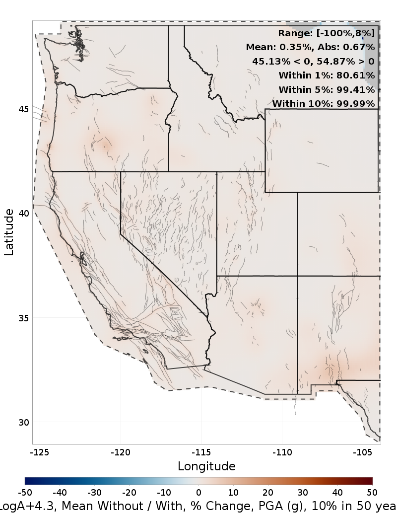 Percent Difference Map