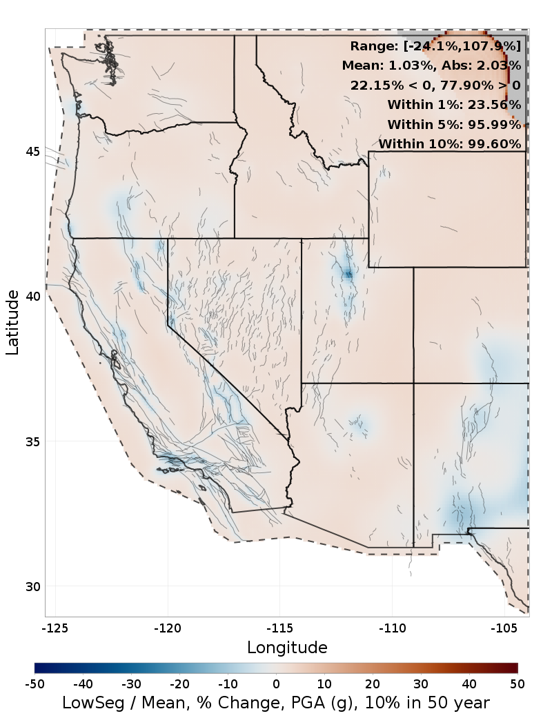 Percent Difference Map