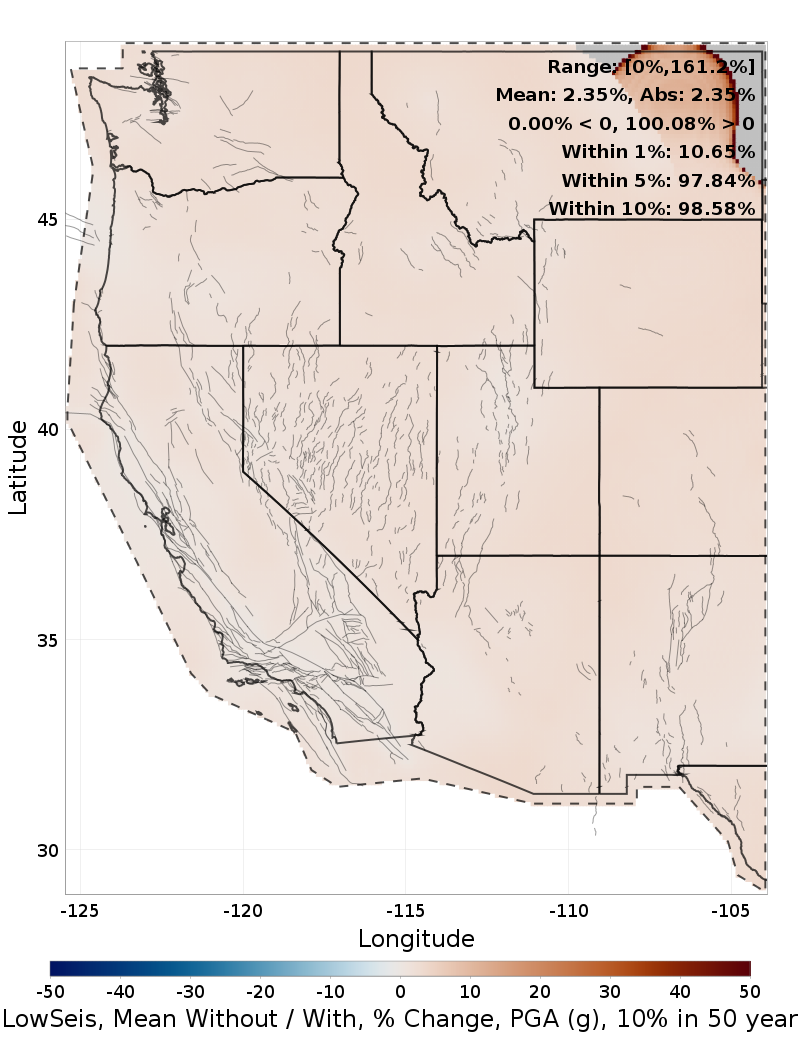 Percent Difference Map