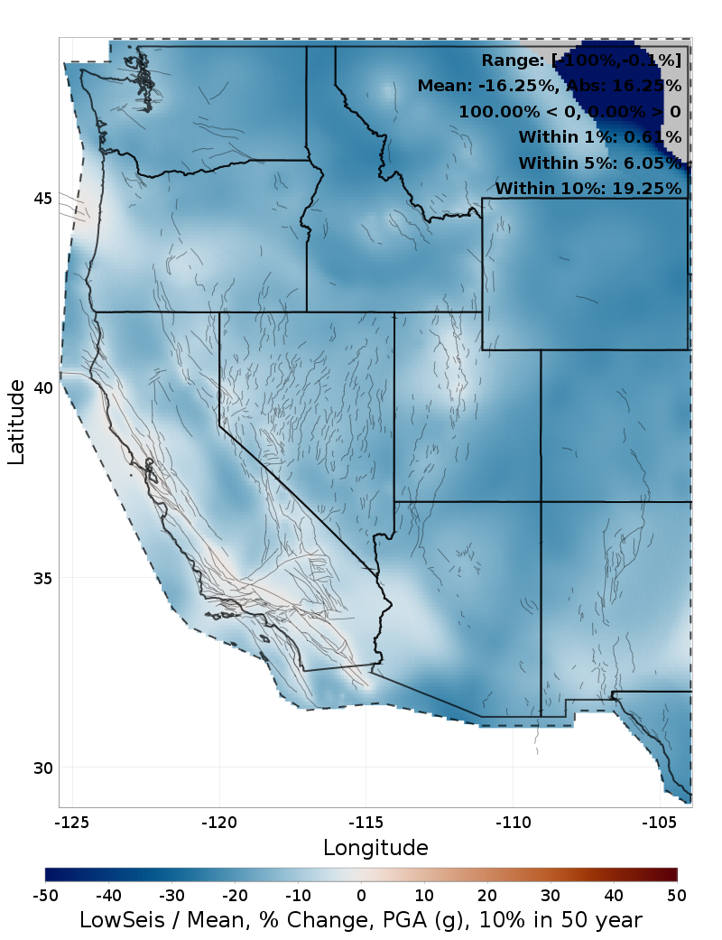 Percent Difference Map