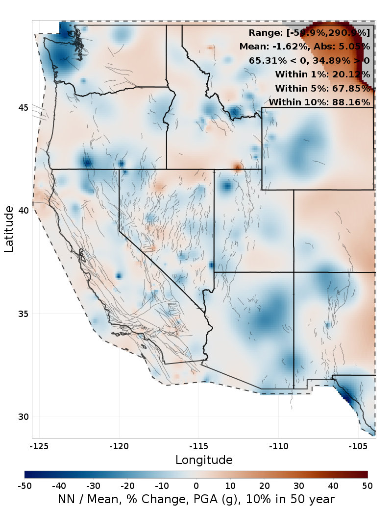Percent Difference Map