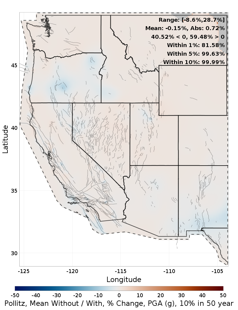 Percent Difference Map