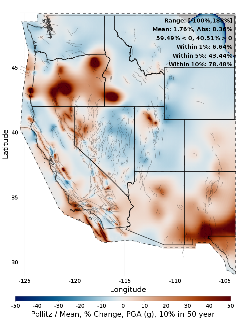 Percent Difference Map