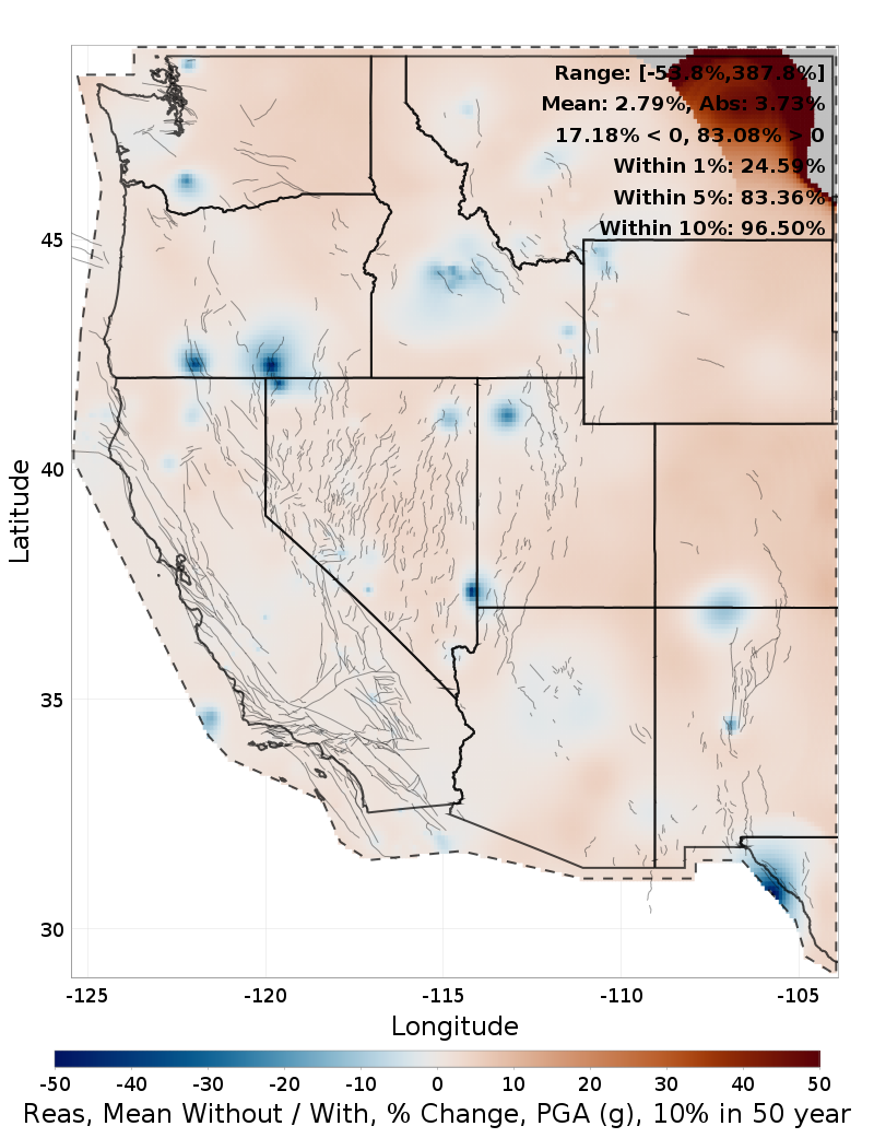 Percent Difference Map